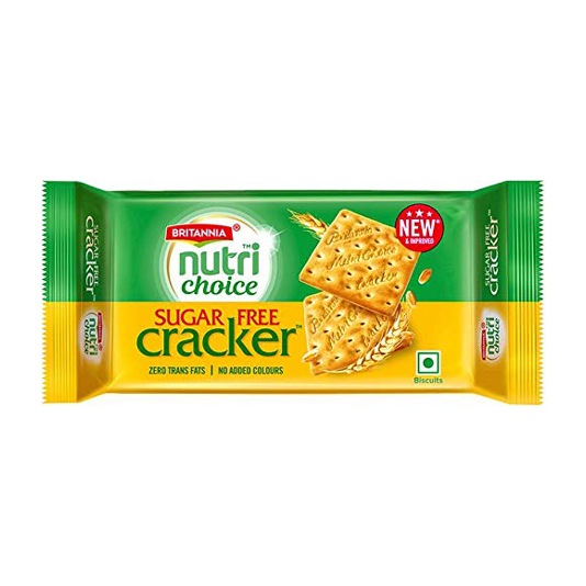 Britannia Nutri Choice Sugar Free Cracker Biscuits